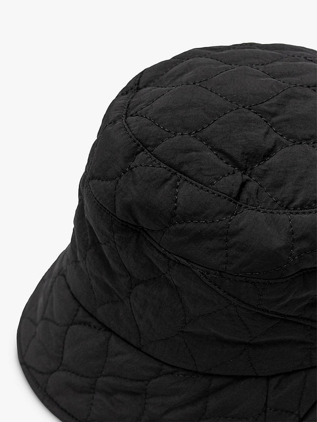 Bloom & Bay Housel Quilted Bucket Hat, Black