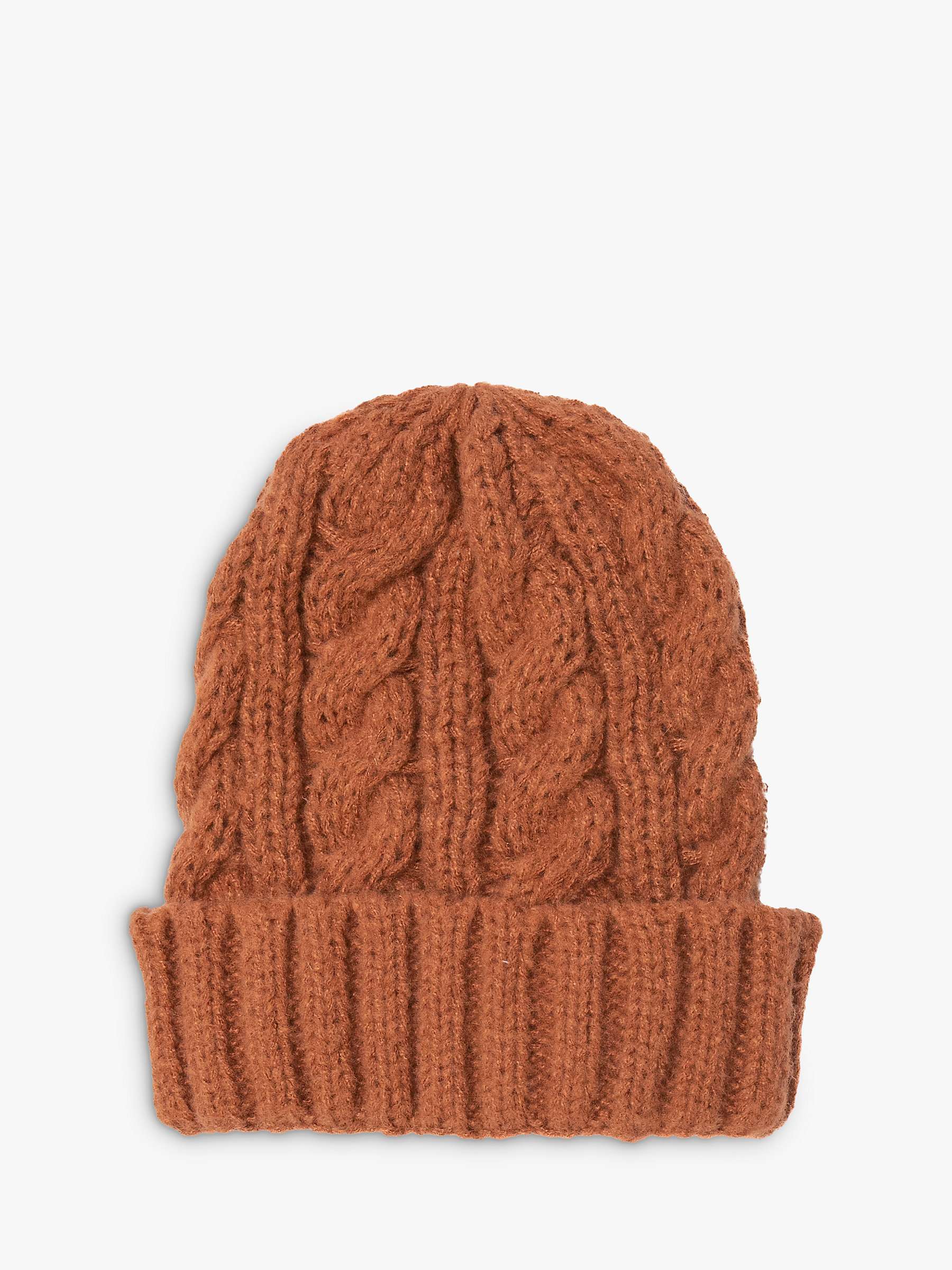 Buy Bloom & Bay Gylly Cable Knit Beanie Online at johnlewis.com