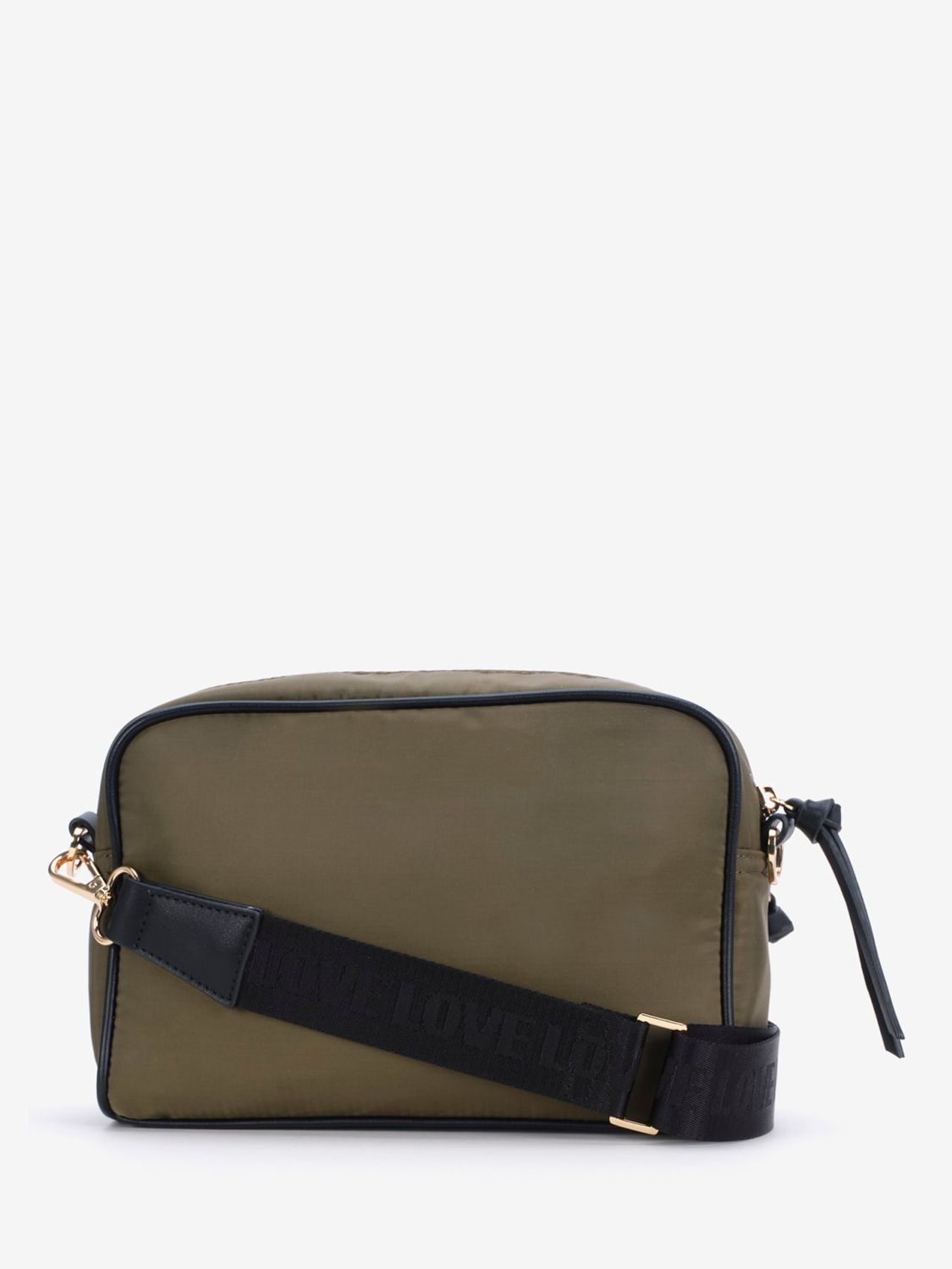 Mint Velvet Nylon Cross Body Bag, Green at John Lewis & Partners