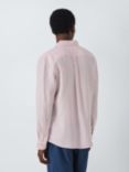 John Lewis Linen Long Sleeve Shirt, Pink