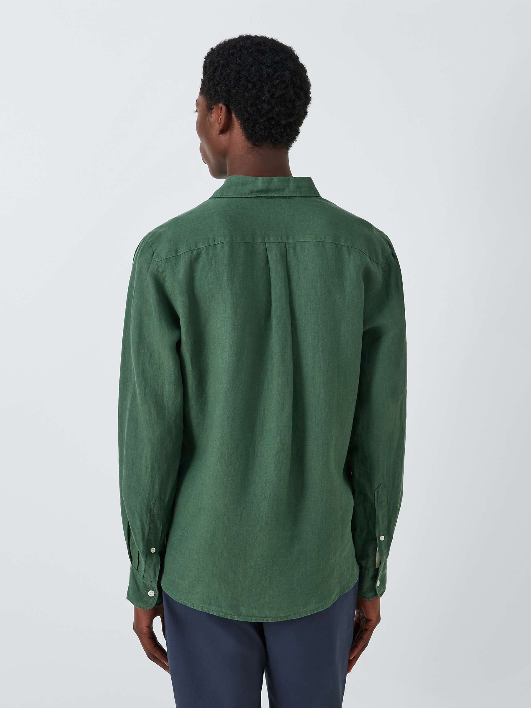 Buy John Lewis Linen Long Sleeve Shirt Online at johnlewis.com