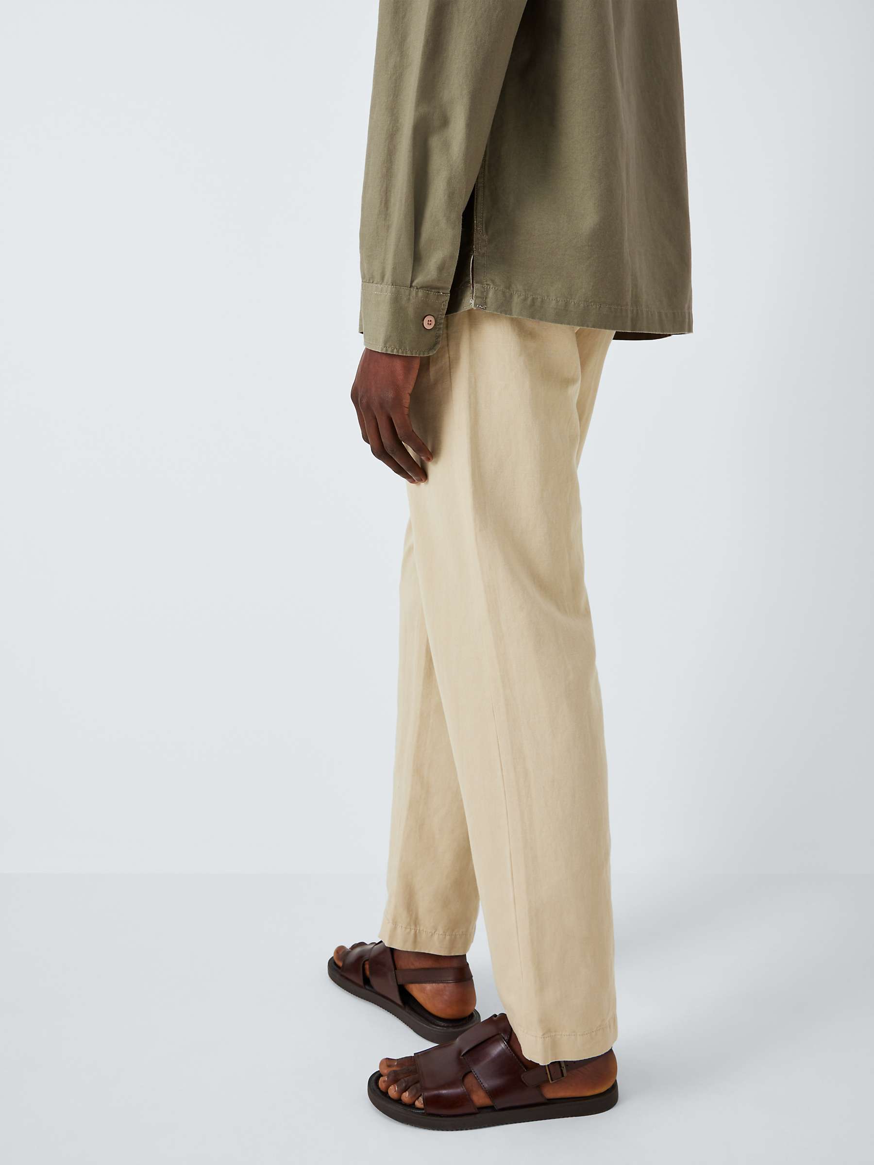 Buy John Lewis Linen Blend Over Shirt Online at johnlewis.com