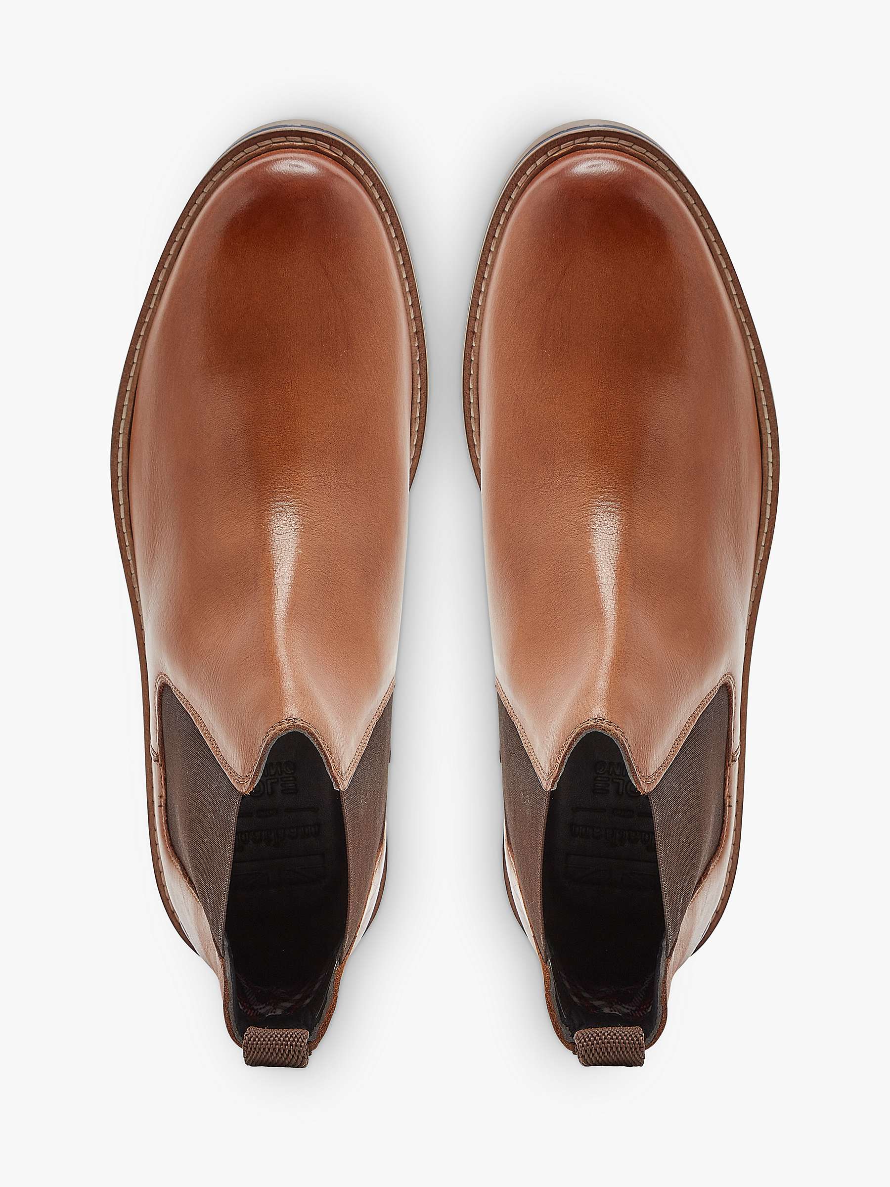 Buy Chatham Scaffell Leather Chukka Boots, Tan Online at johnlewis.com