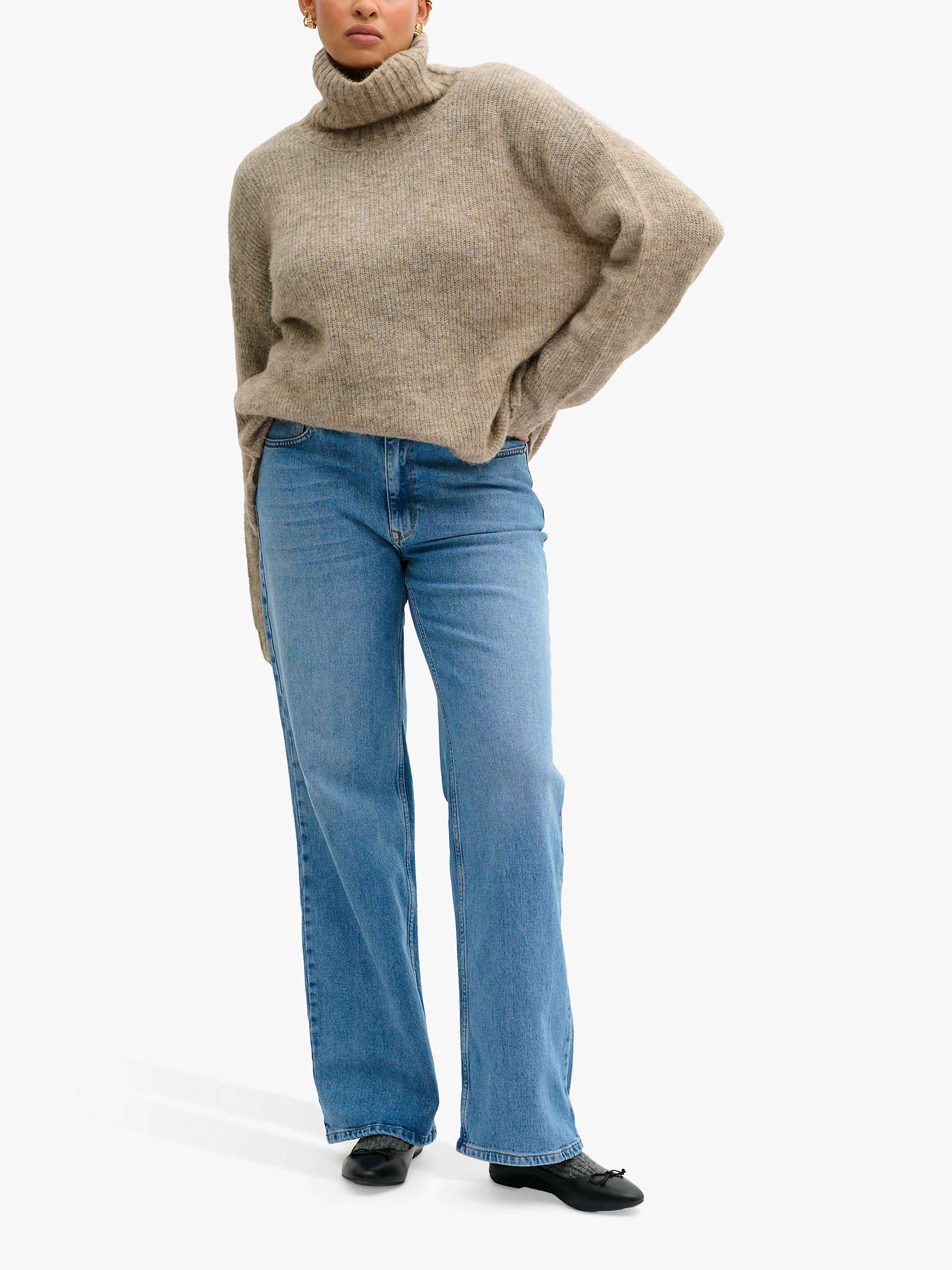 Buy MY ESSENTIAL WARDROBE Louis High Waisted Wide Leg Jeans Online at johnlewis.com