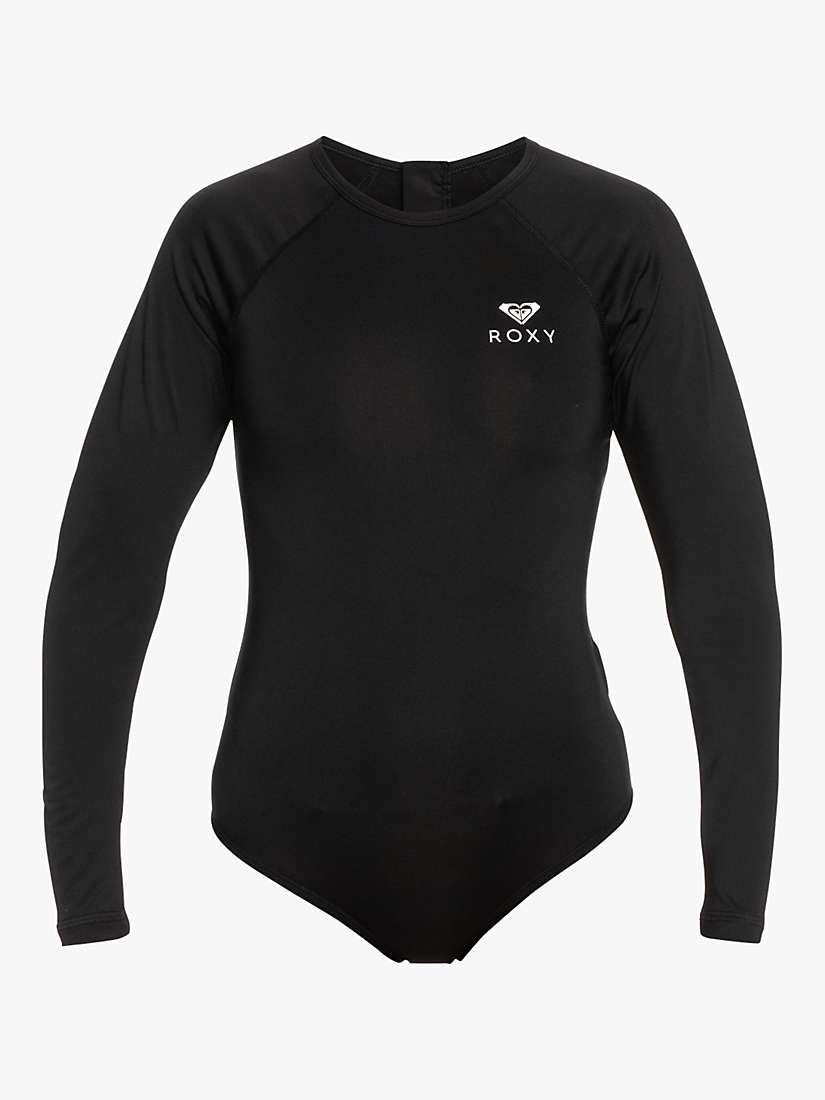 Buy Roxy Long Sleeve Swimsuit, Black Online at johnlewis.com