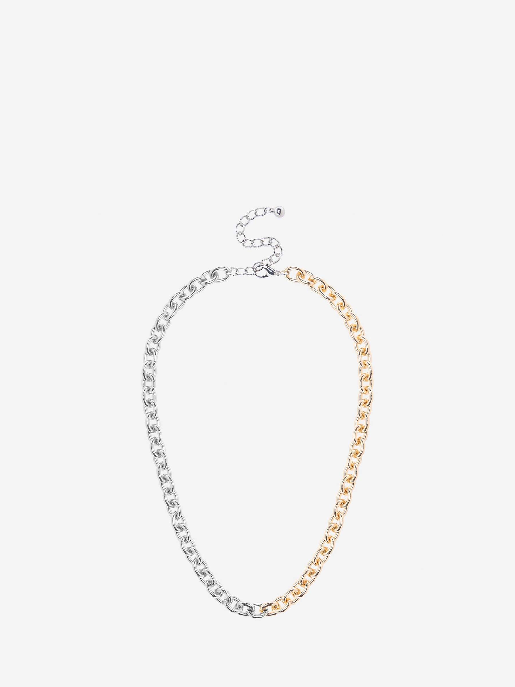 Buy Mint Velvet Mixed Metal Chain Necklace, Multi Online at johnlewis.com