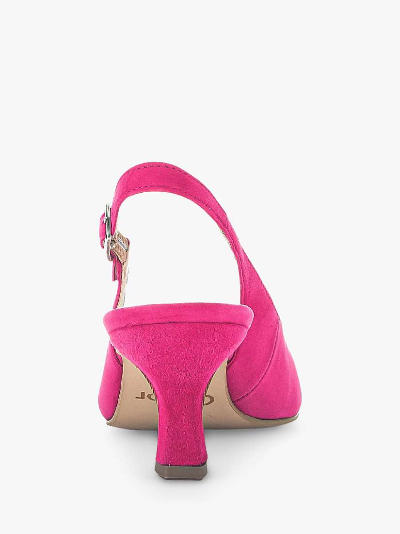 Buy Gabor Lindy Slingback Kitten Heel Shoes Online at johnlewis.com