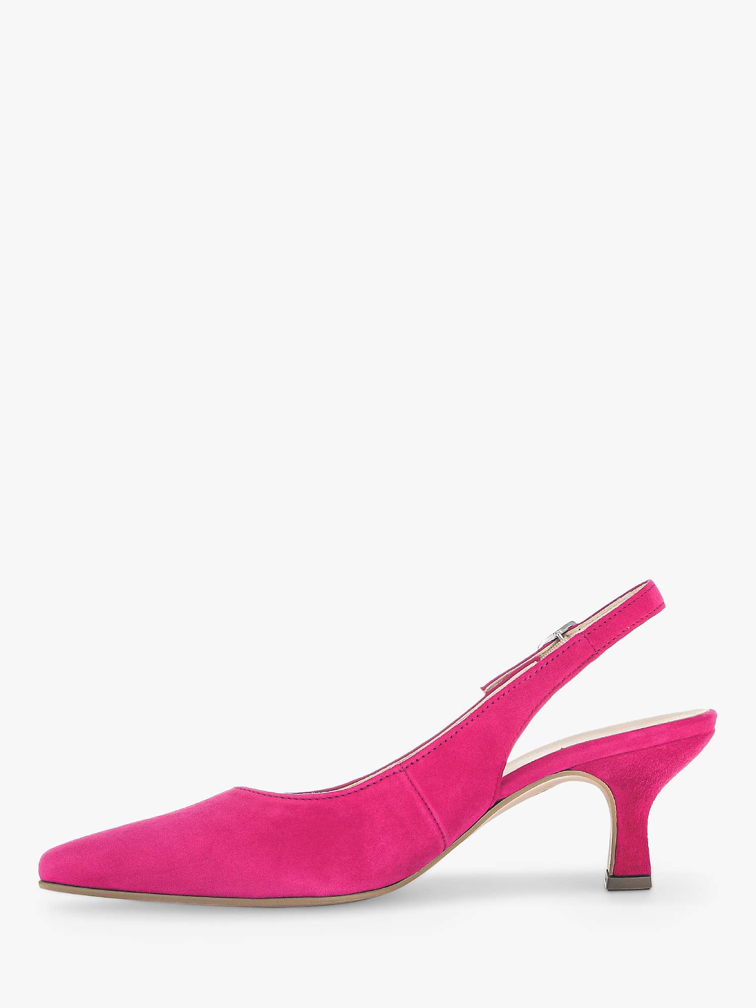 Buy Gabor Lindy Slingback Kitten Heel Shoes Online at johnlewis.com