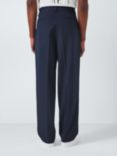 Kin Relaxed Fit Trousers, Dark Navy, Dark Navy