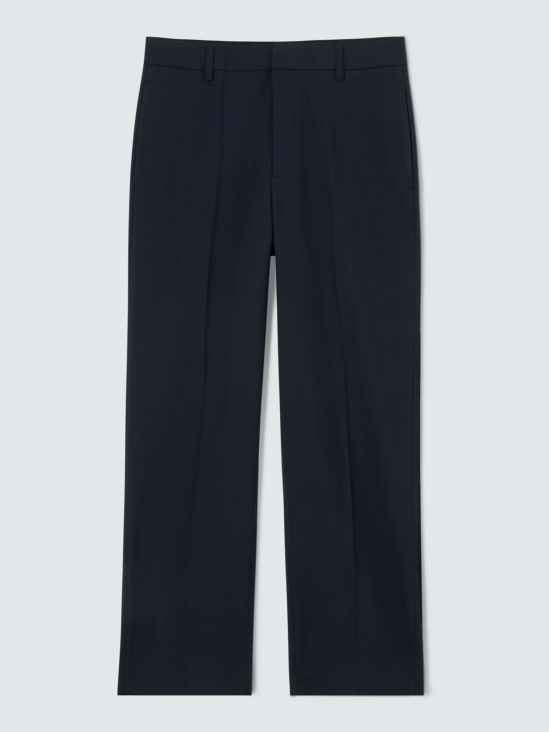 Buy Kin Relaxed Fit Trousers, Dark Navy Online at johnlewis.com