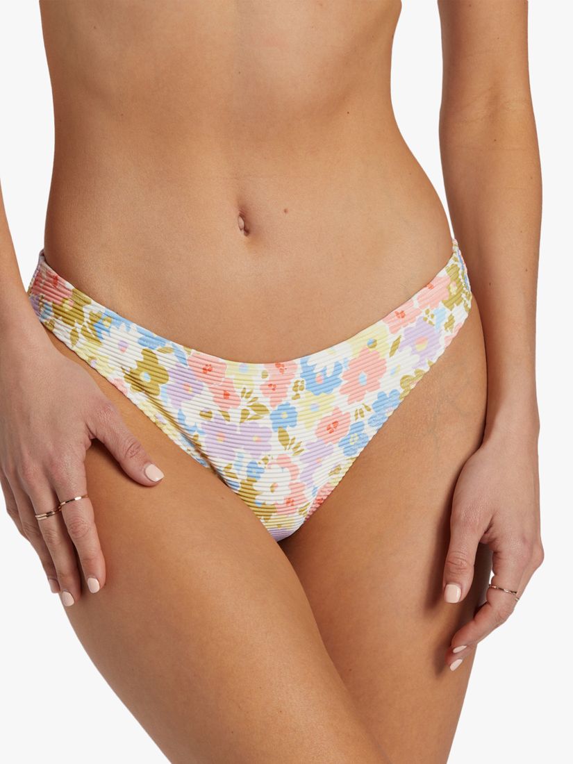 Billabong Dream Chaser Floral Print Bikini Bottoms, Multi, XL