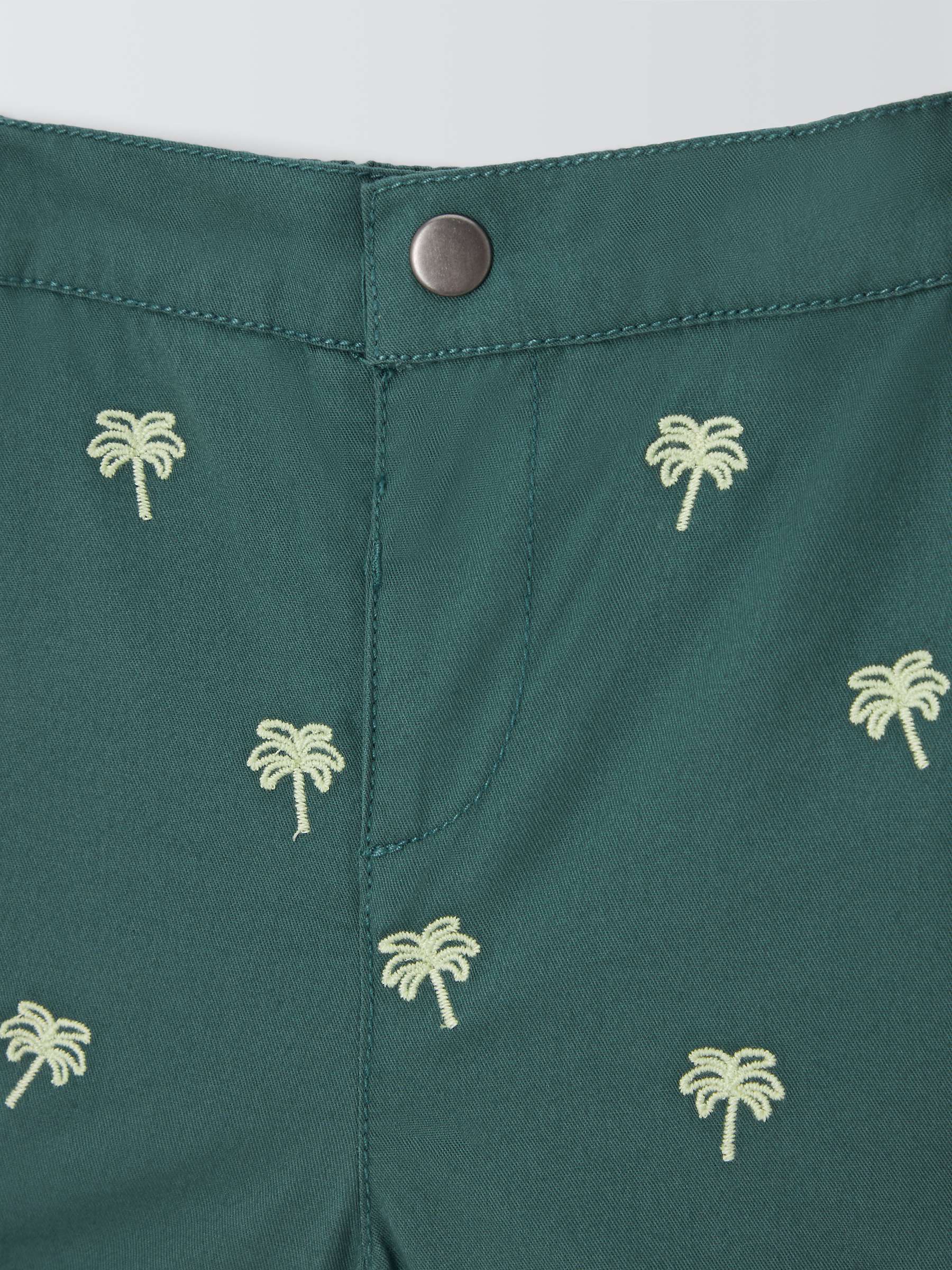 Buy John Lewis Baby Cotton Palm Shorts, Multi Online at johnlewis.com