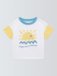 John Lewis ANYDAY Baby Sun Wave T-Shirt, Multi