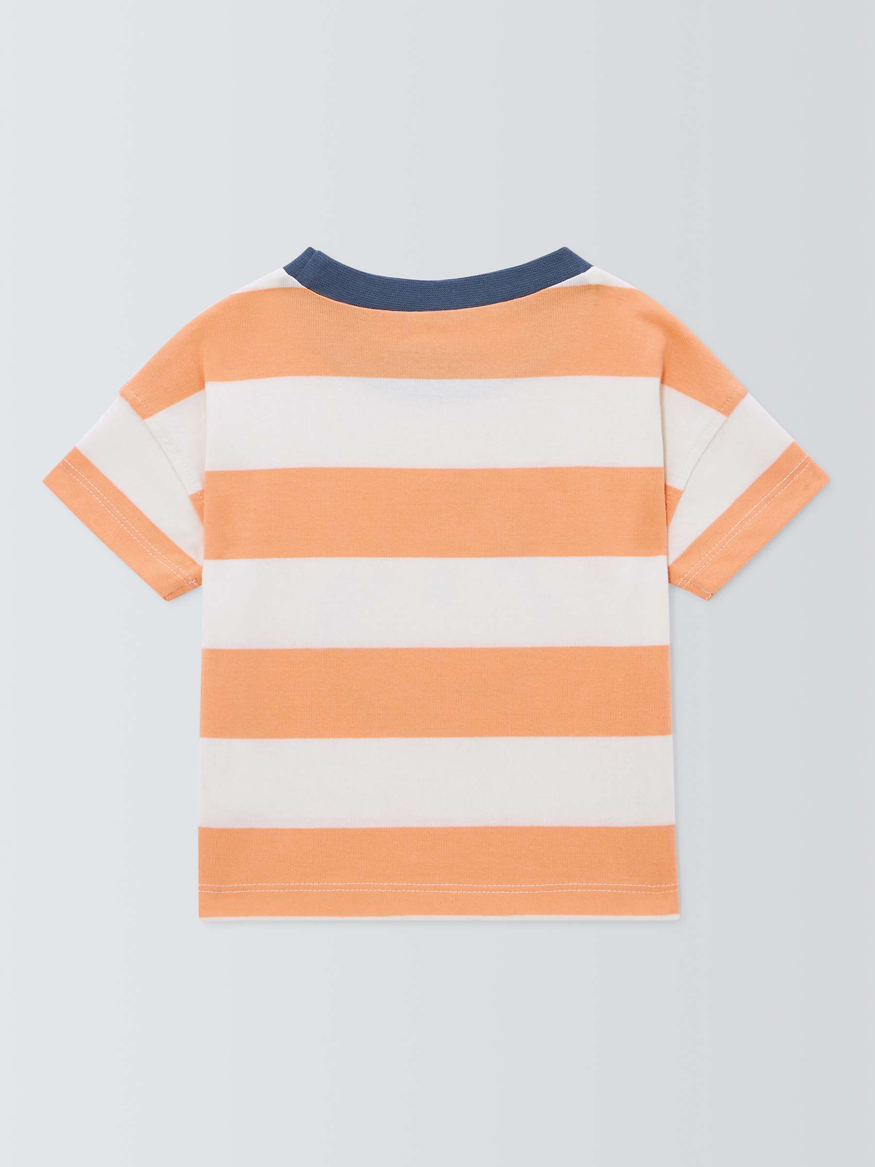 Buy John Lewis ANYDAY Baby Stripe Fish T-Shirt, Multi Online at johnlewis.com