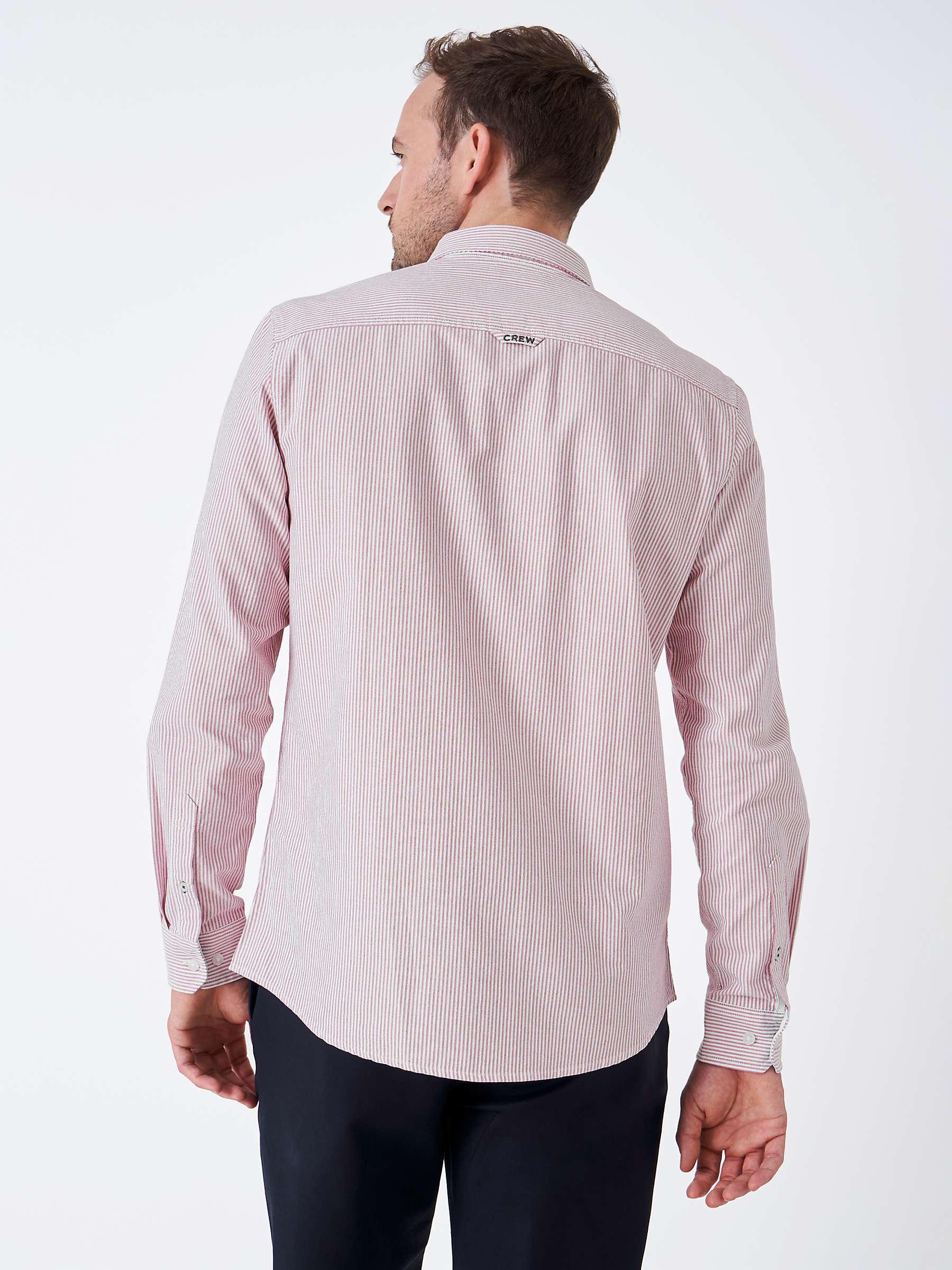 Buy Crew Clothing Oxford Stripe Shirt Online at johnlewis.com