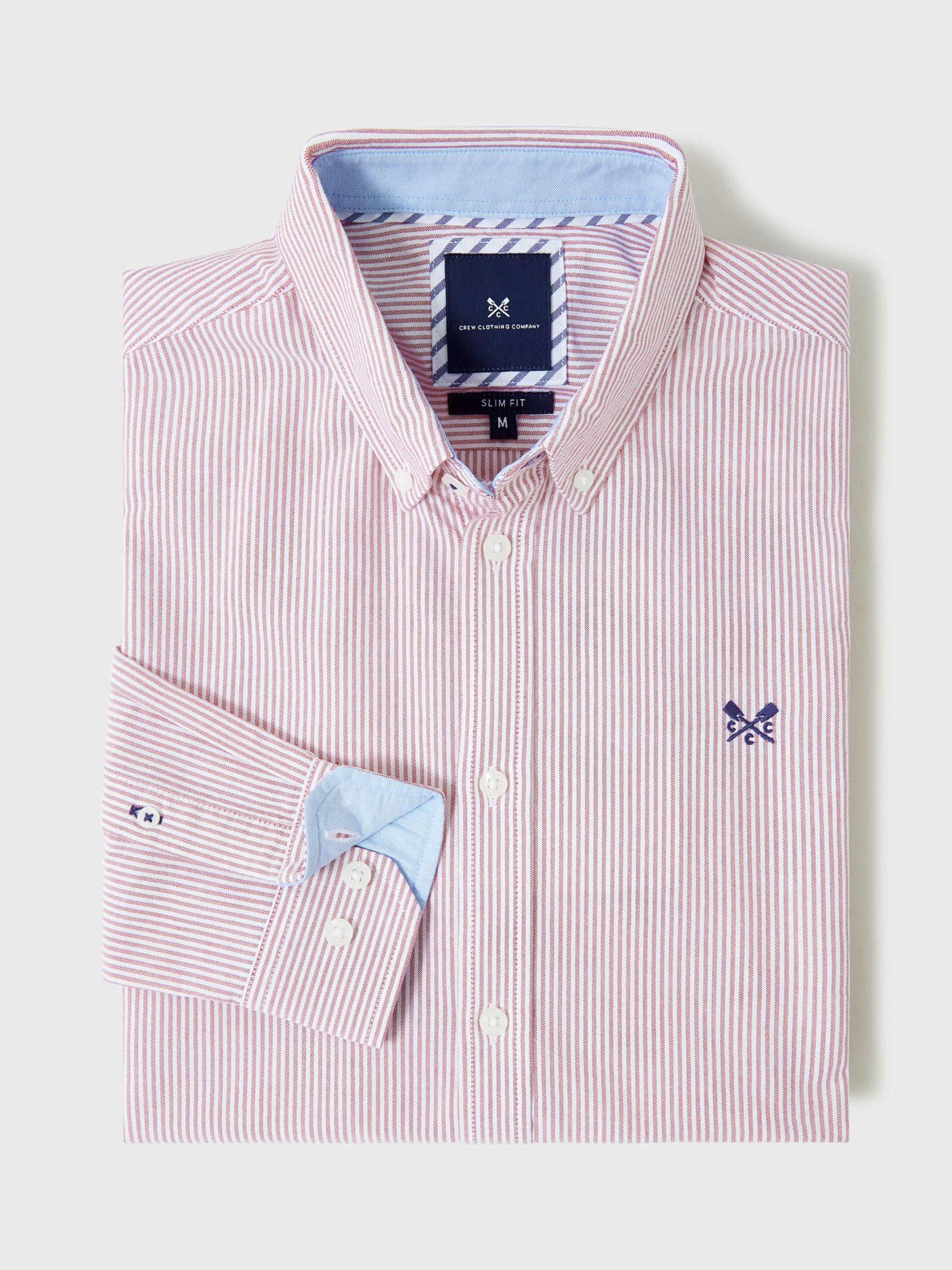 Buy Crew Clothing Oxford Stripe Shirt Online at johnlewis.com