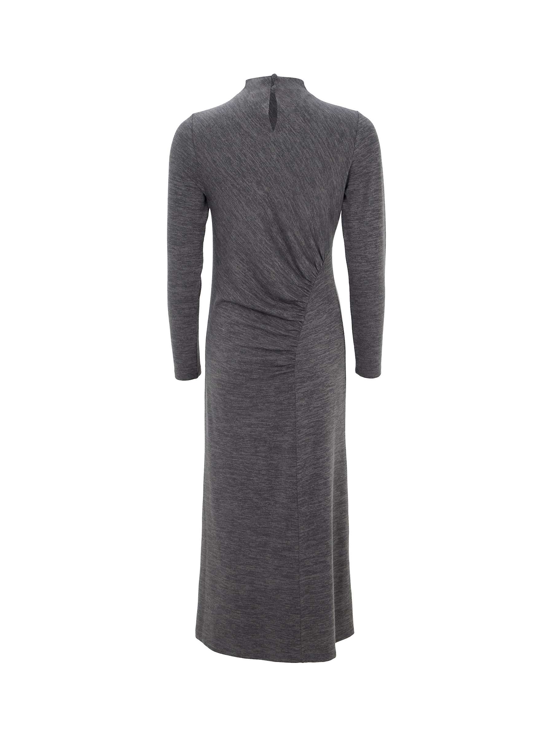 Buy Mint Velvet Jersey Midi Dress, Dark Grey Online at johnlewis.com
