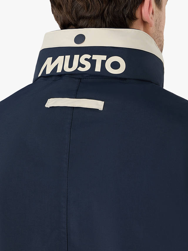 Musto BRI Classic Waterproof Jacket, Pumice/Navy