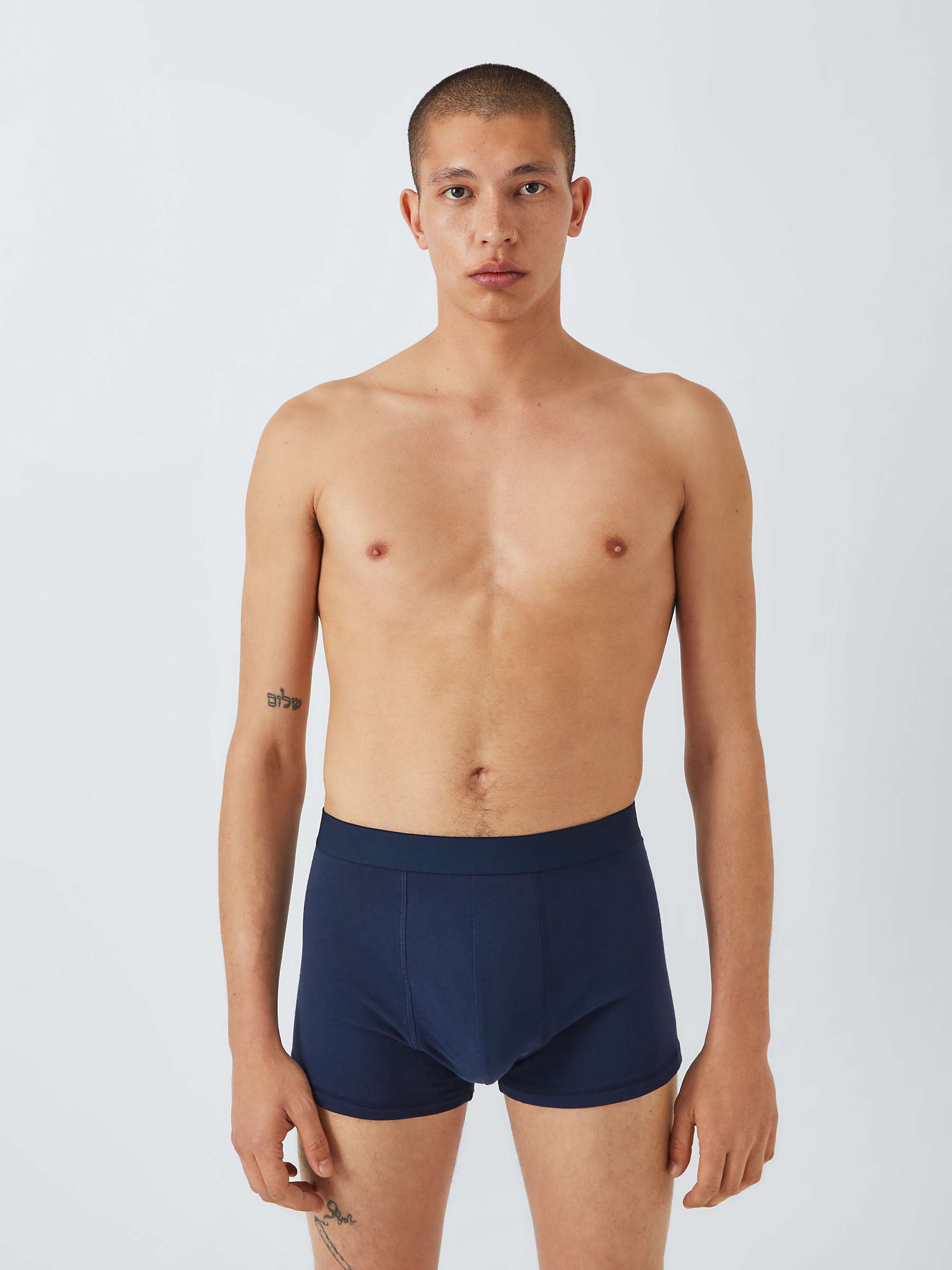 Buy John Lewis ANYDAY Cotton Trunks, Pack of 5, Multi Online at johnlewis.com