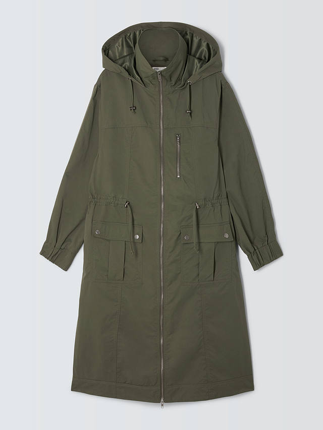 AND/OR Oaklynn Longline Utility Coat, Khaki