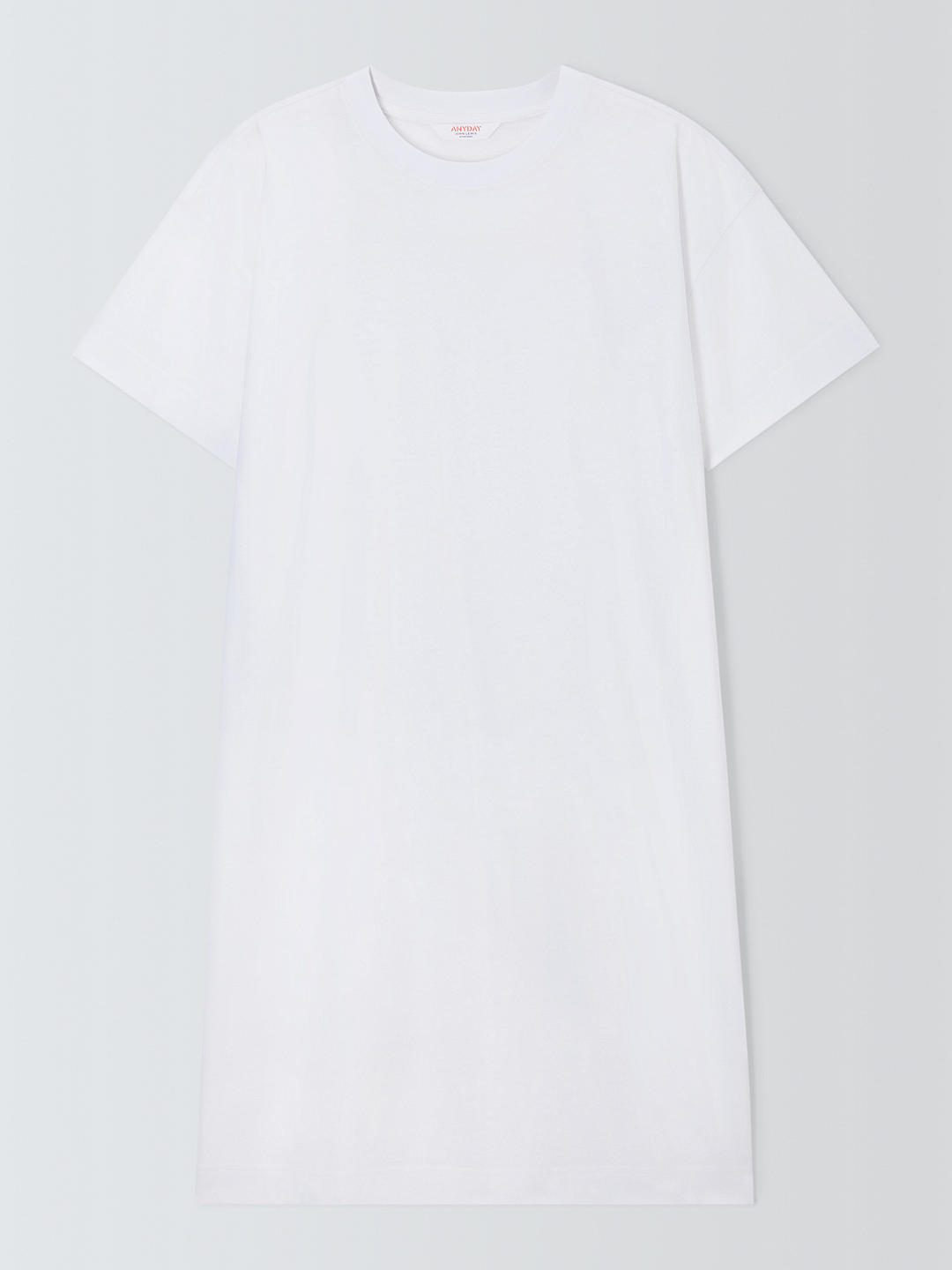 John Lewis ANYDAY Jersey Mini Dress, White