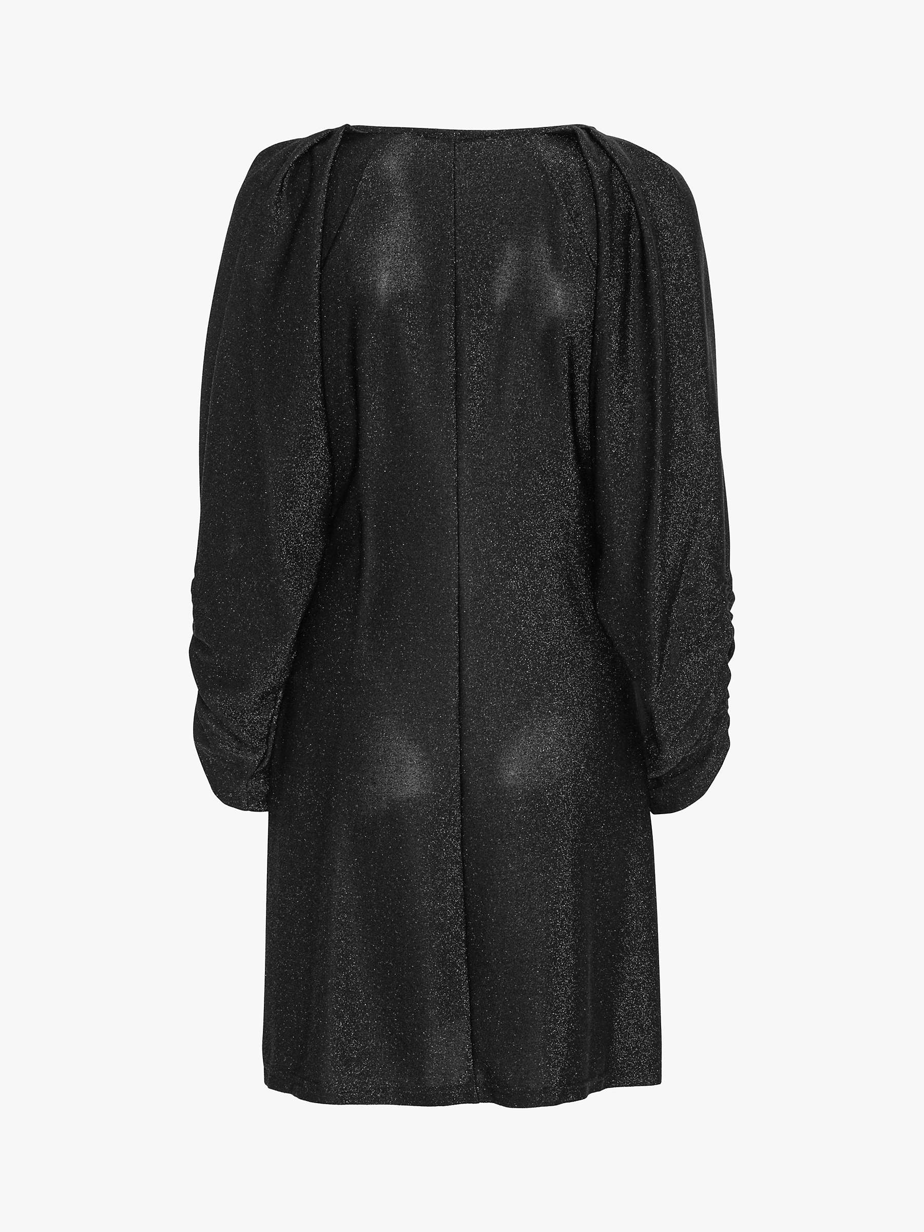 Buy A-VIEW Eva Sparkle Mini Dress, Black Online at johnlewis.com
