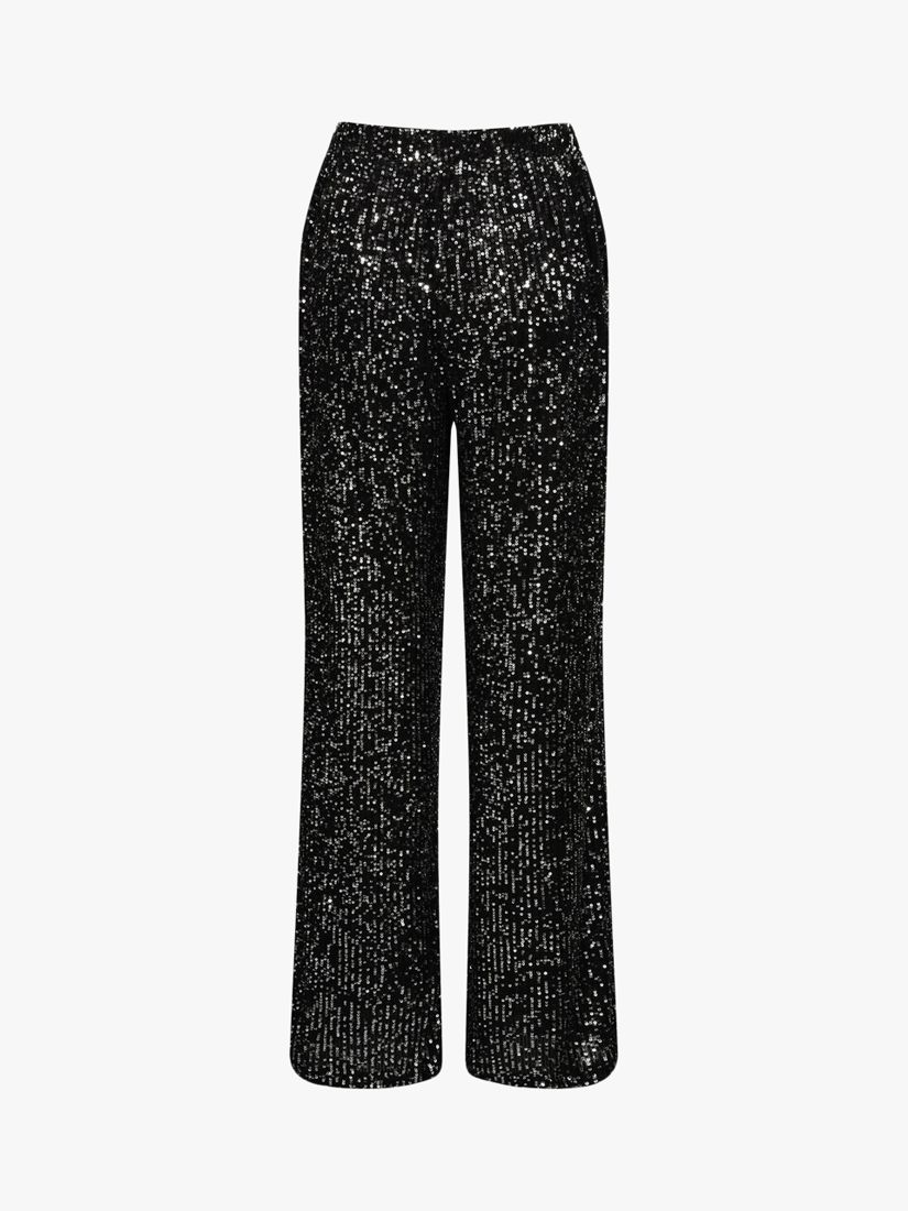 Buy A-VIEW Alexi Sequin Trousers Online at johnlewis.com
