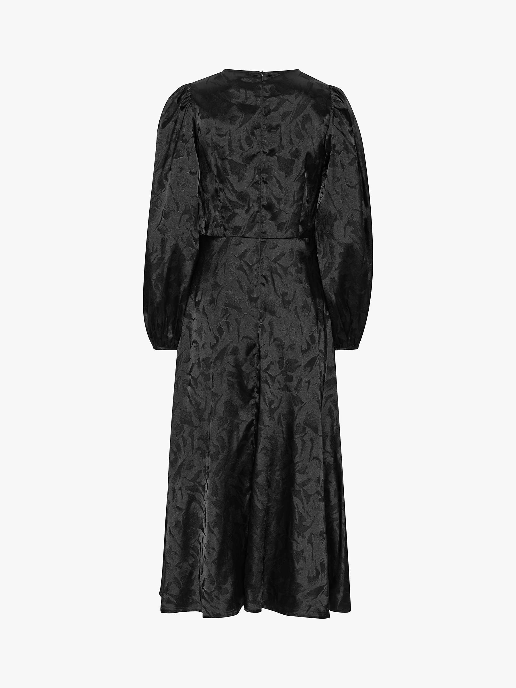 Buy A-VIEW Gina Midi Dress, Black Online at johnlewis.com