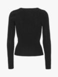 A-VIEW Alexandra Glitter Knitted Top, Black