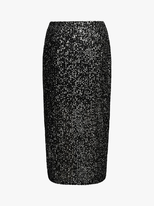 A-VIEW Alexi Midi Skirt, Black