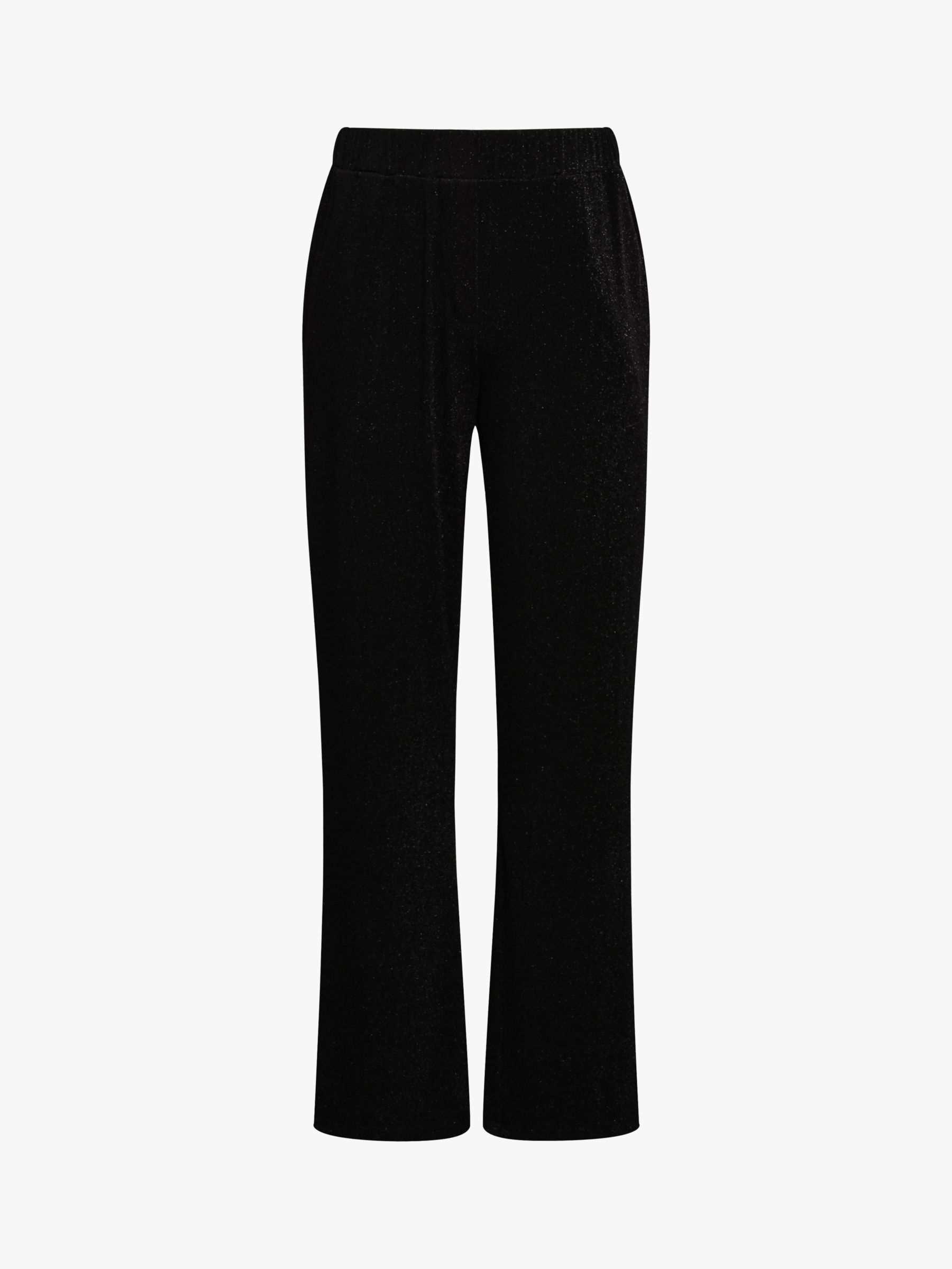 A-VIEW Eva Loose Trousers, Black at John Lewis & Partners