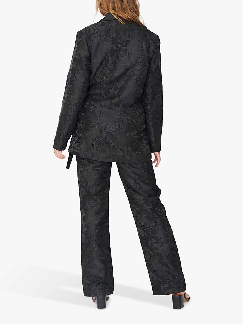 Buy A-VIEW Aria Trousers, Black Online at johnlewis.com