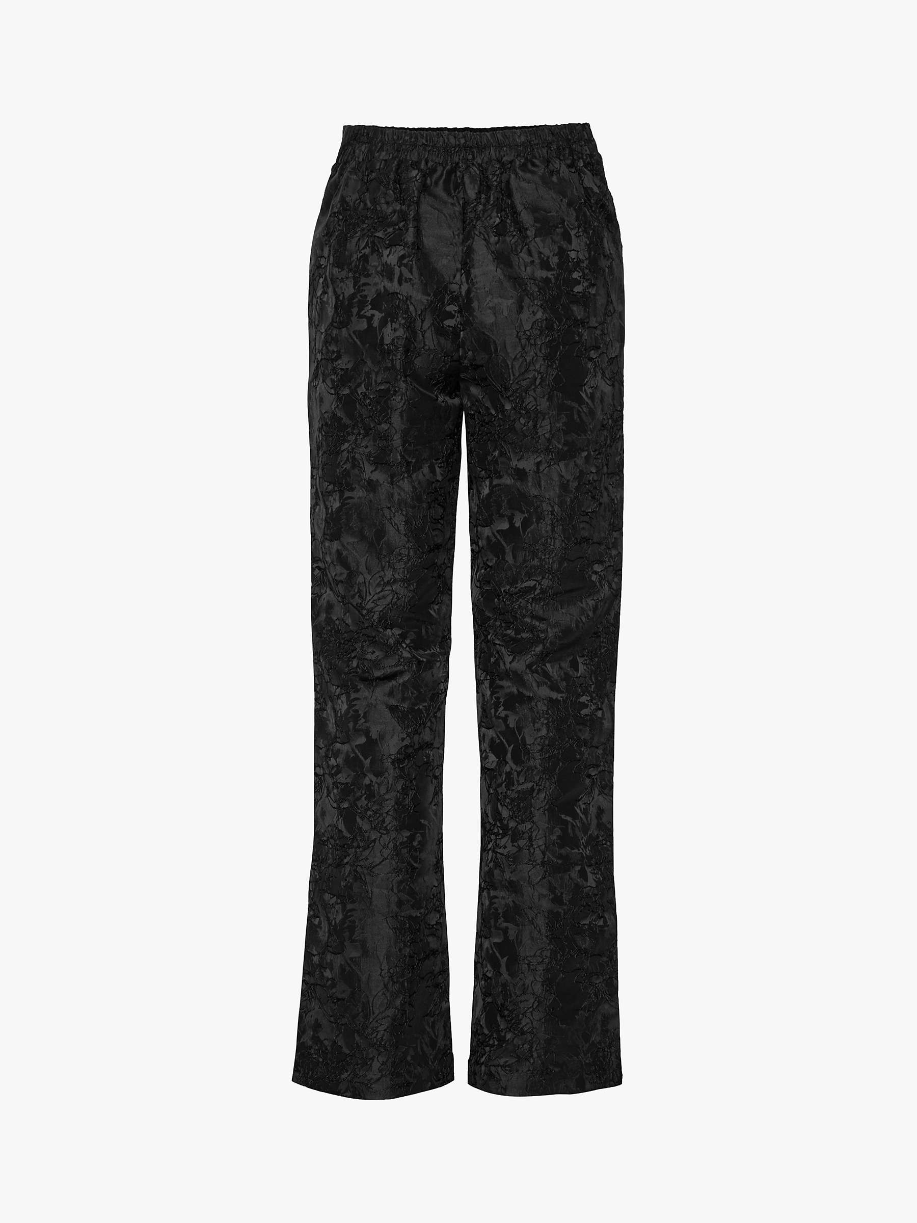 Buy A-VIEW Aria Trousers, Black Online at johnlewis.com