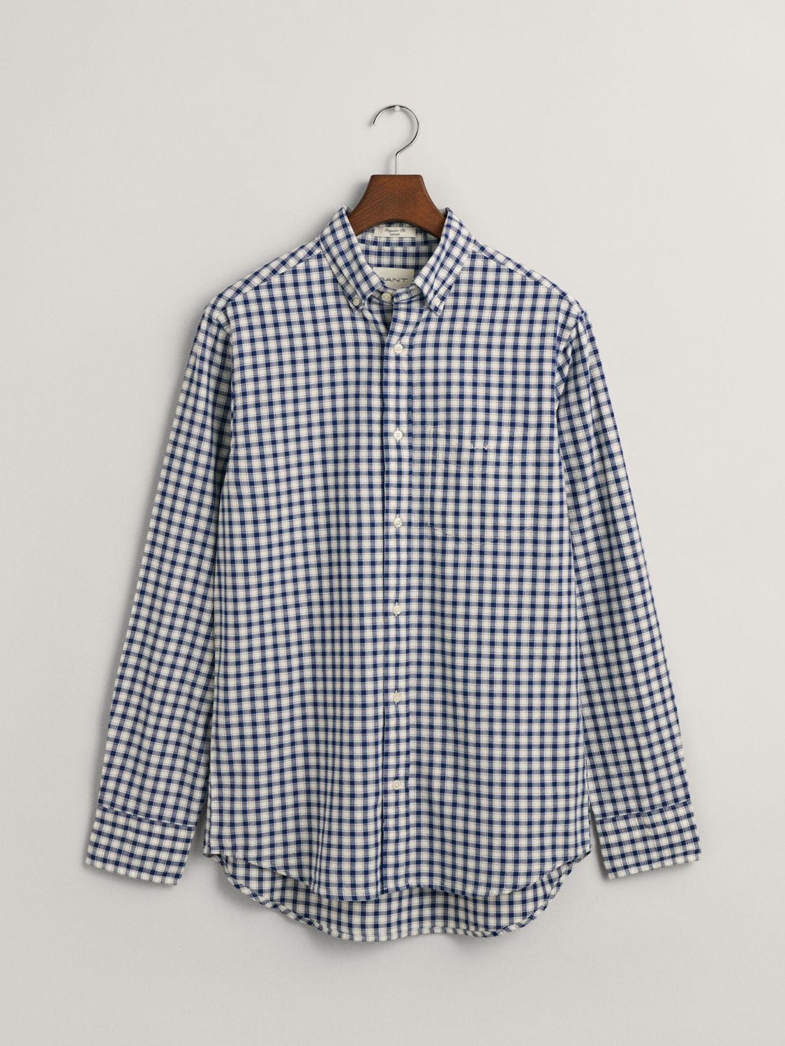 GANT Regular Oxford Check Shirt, Blue/Multi, S