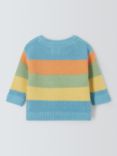 John Lewis ANYDAY Baby Stripe Jumper, Multi