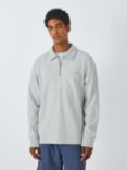 Kin Textured Cotton Half-Zip Jumper, High Rise