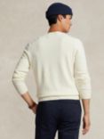 Polo Ralph Lauren Wool-Cashmere Crew Neck Jumper, White