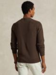 Polo Ralph Lauren Cotton Crew Neck Sweatshirt, Brown, Brown