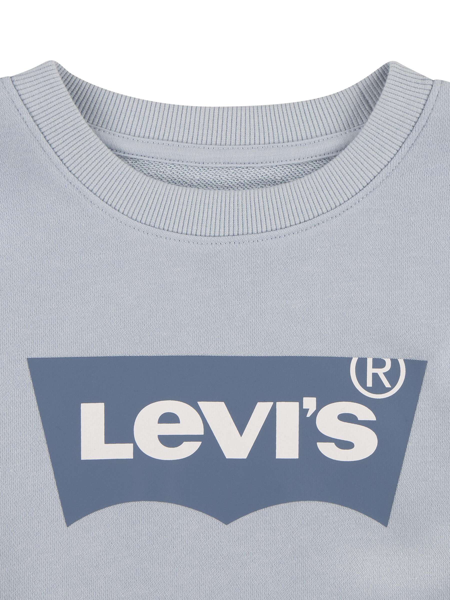 Buy Levi's Kids' Crew Neck Batwing Logo Sweatshirt Online at johnlewis.com