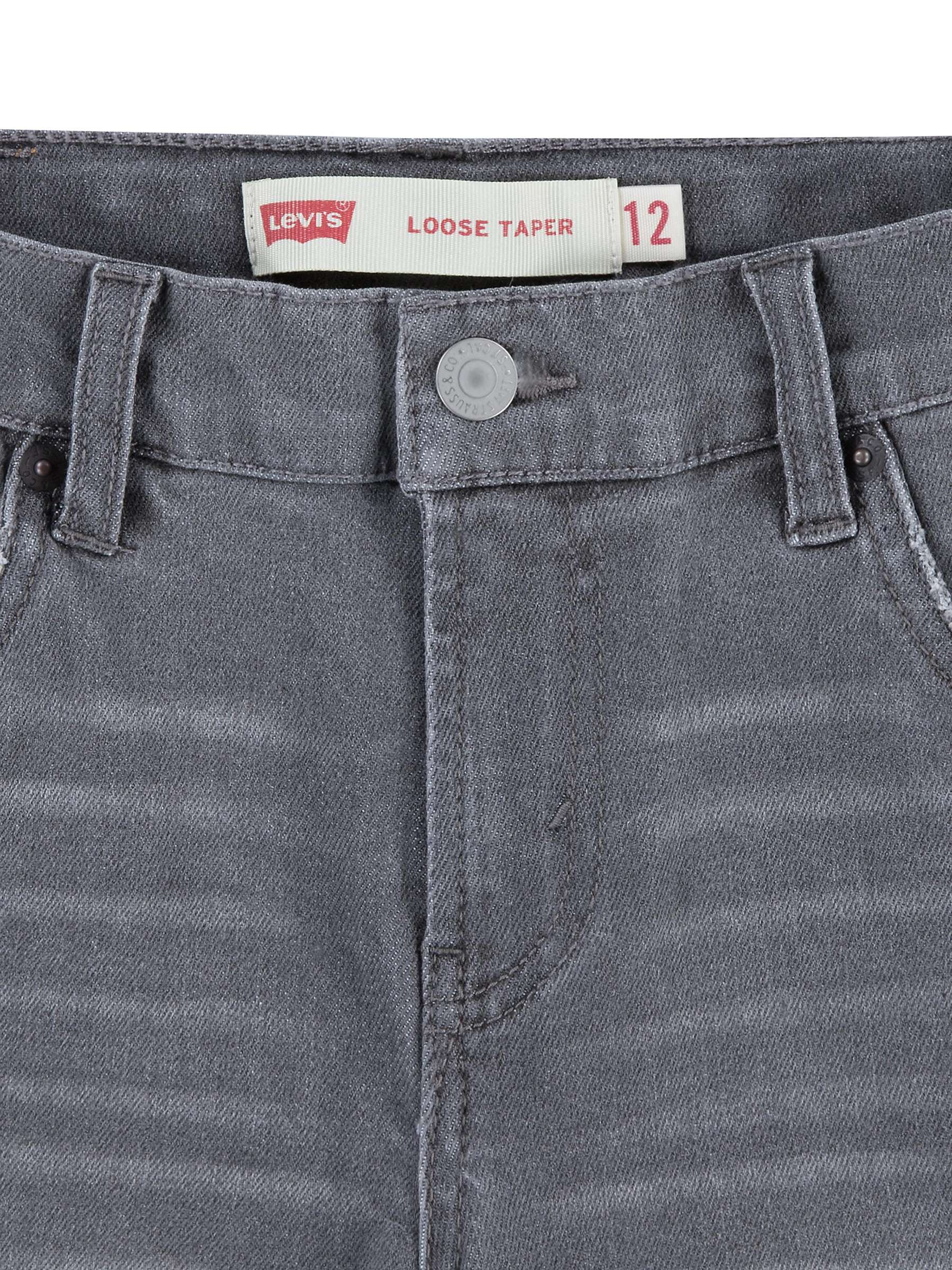 Buy Levi's Kids' Loose Taper Jeans, Graphite Online at johnlewis.com