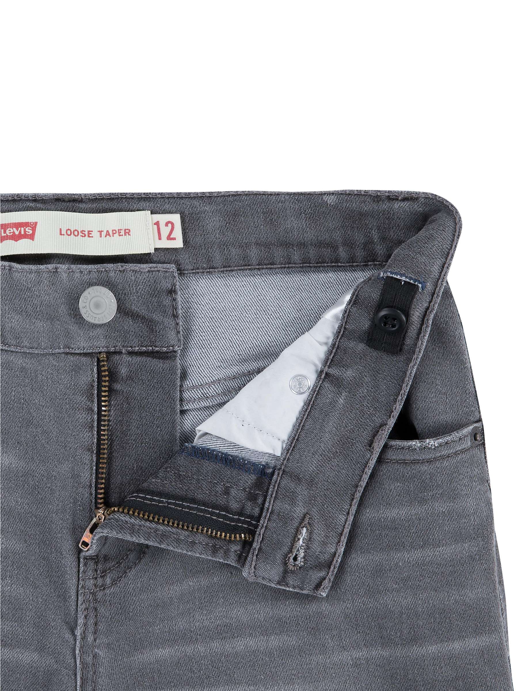 Buy Levi's Kids' Loose Taper Jeans, Graphite Online at johnlewis.com