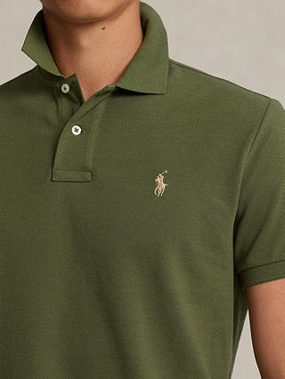Polo Ralph Lauren Short Sleeve Knit Polo Shirt, Green