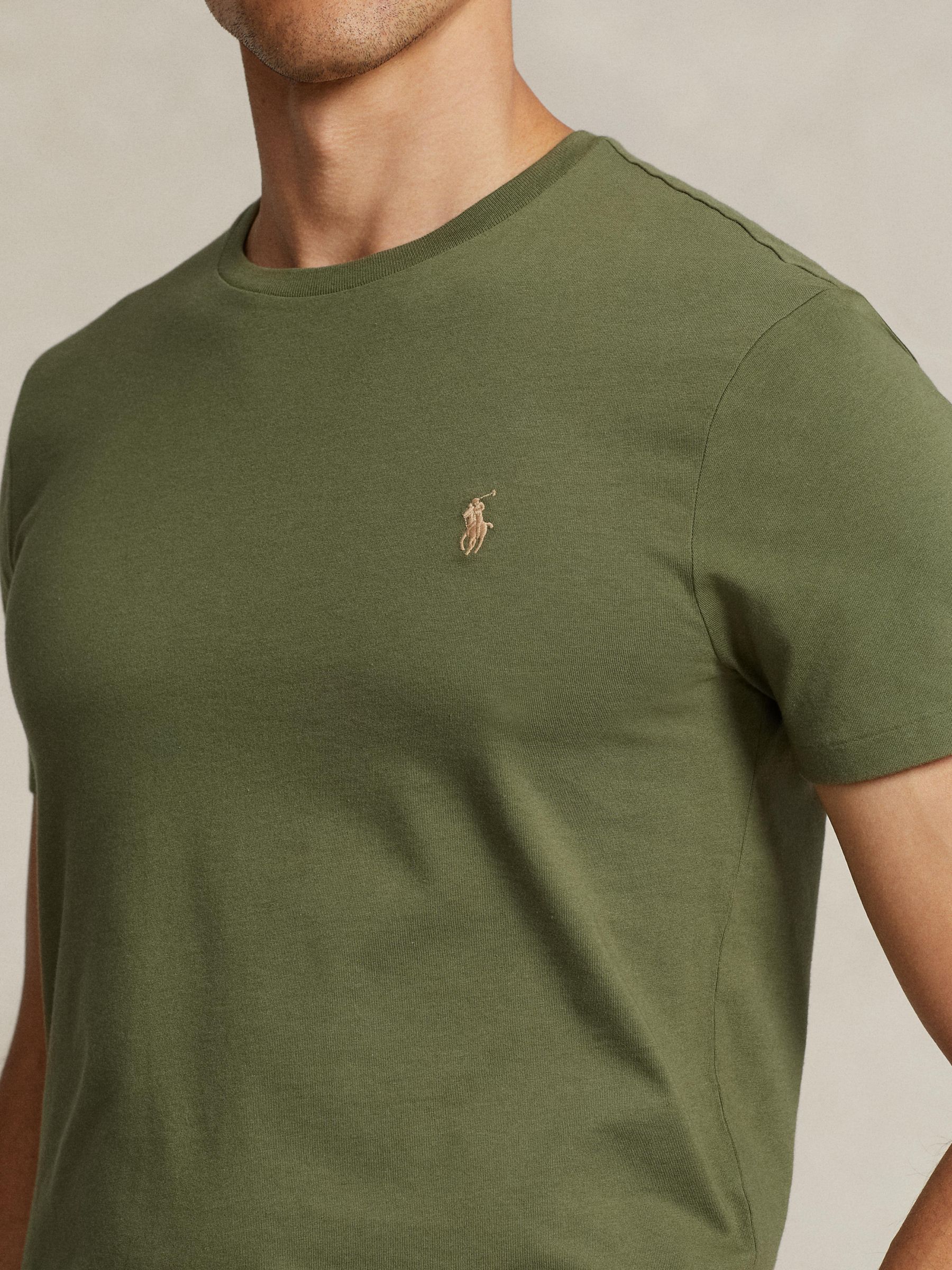 Polo Ralph Lauren Cotton T-Shirt, Green, M