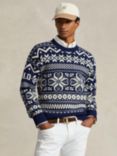 Polo Ralph Lauren Snowflake Wool-Blend Jumper, Multi, Multi