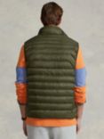 Polo Ralph Lauren Terra Packable Recycled Fill Gilet, Olive, Olive