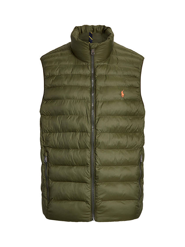 Polo Ralph Lauren Terra Packable Recycled Fill Gilet, Olive