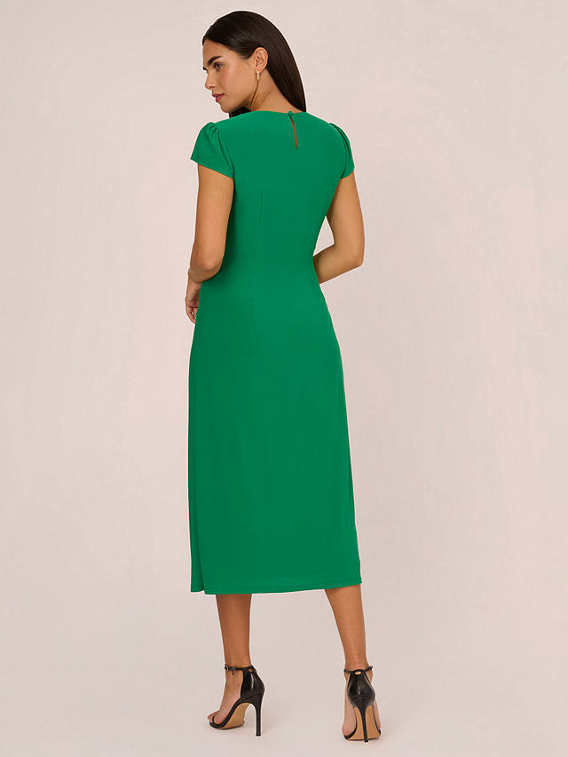 Adrianna Papell Jersey Midi Dress, Vivid Green