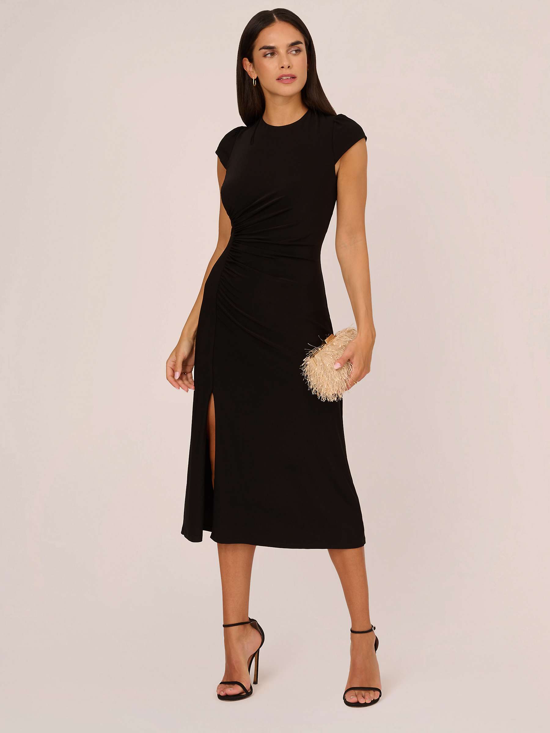 Buy Adrianna Papell Jersey Midi Dress Online at johnlewis.com