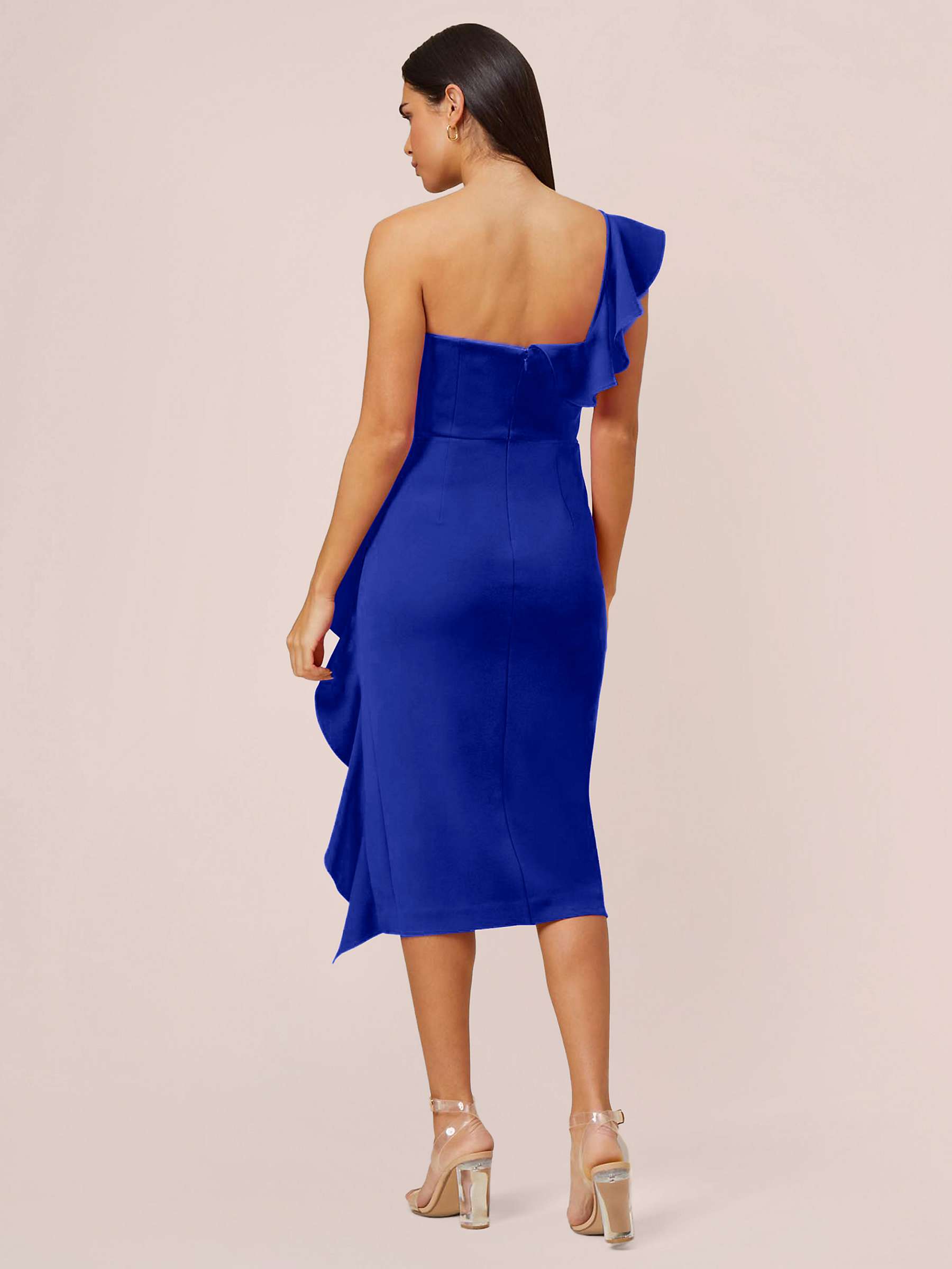 Buy Aidan by Adrianna Papell Knit Crepe Cocktail Dress Online at johnlewis.com