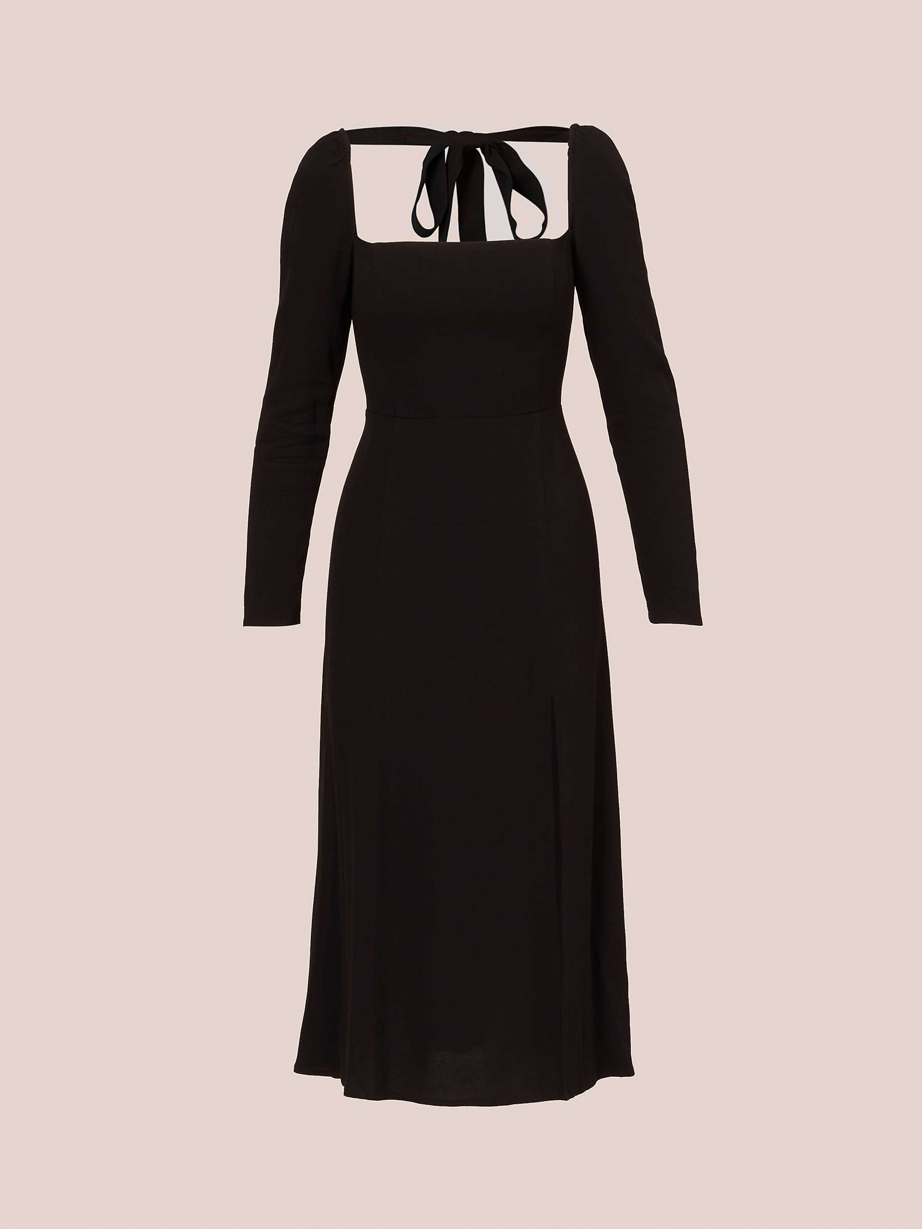 Buy Adrianna Papell Light Crepe Midi Dress Online at johnlewis.com